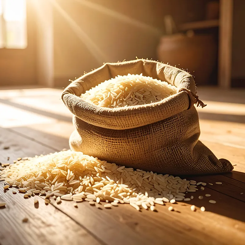 Almacenamiento de arroz